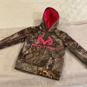 Realtree Girls Camo Hoodie Size 6/6x
